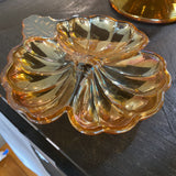 Glass Flower Dish