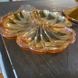 Glass Flower Dish