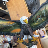 'Evening Majesty' Eagle Figurine - Wall Hanger