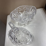 Cut Crystal Candy Dish with lid