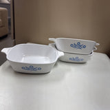 Blue Cornflower Baking Dish