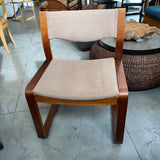 Bent Wood with upholstered seat and back