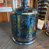 Carnival Glass Cannister