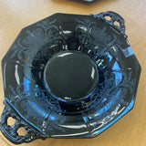 Cambridge Glass Ebony Decagon Bowl #739