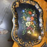 Toleware Tray with Handles