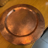 Vintage Copper Hammered Chargers