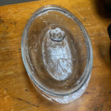 Anchor Hocking Glass Oval Bowl w/Lid