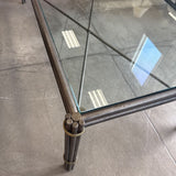 Del-Teet Metal & Glass Coffee Table