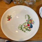 Porcelain Flower Dish