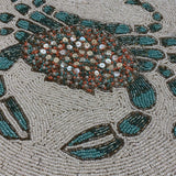 Beaded Crab Charger