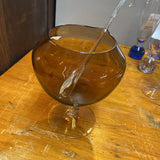 Glass Cocktail Mixer with Glass Stirrer