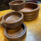 Wood Salad Bowl 5pc Set