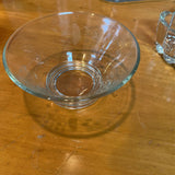 Etched Glass Bowl