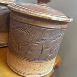 Pottery Canister Set