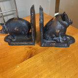Metal Pig Bookends