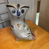 Tonala Mexican Pottery Owl