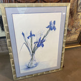Framed Blue Flowers