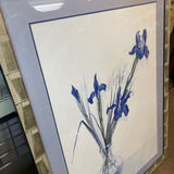 Framed Blue Flowers