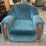 Art Deco Upholstered Occasional Chair