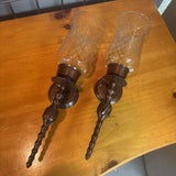 Hurricane Candle Wall Sconce