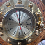 Ships Wheel Nautical Clock by Bey Berk