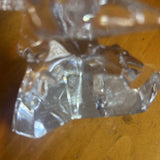 Soaring Glass Eagle w Jeramiah 40:31 Etched on Bottom