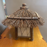 Chinese Thatched Roof Lantern