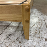 Twin Oak Platform Bed