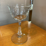 Etched Small Wine Glasses