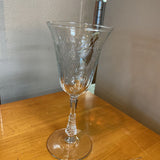 Etched Wine Glasses