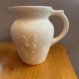 Ceramic Pitcher w Chicken Design