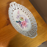 Floral Oval Dish