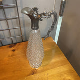 Vintage Silver Plate Wine Carafe