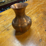 Metal Hammered Vase