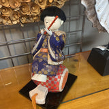Japanese Geisha Doll w/base