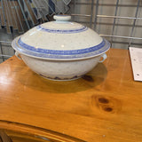 Tienshan Rice Flour Porcelain Covered Casserole
