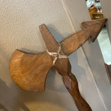 Brazilian Wood Tribal Axe