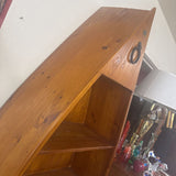 Boat Shaped Bookcase w 2 Drawers