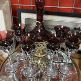 Carafe + 6 Glasses by Farber