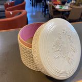 Floral Circular Box