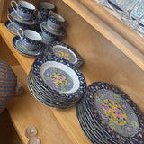 8 - 5pc Place Settings of 'Botan' by Gumps SF