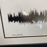 Framed Follow Me Print