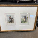 Framed Historical Military Art