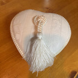 Heart Shaped Fabric Covered Box