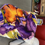 Floral Throw Blanket