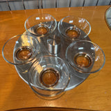 Lazy Susan with 5 Bowls