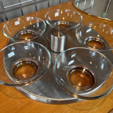 Lazy Susan with 5 Bowls