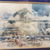 'Morro Bay' Watercolor by Robert Gray signed/numbered
