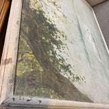 Framed Swan Painting