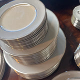 Flintridge 'Brookmere' Bone China w Platinum Trim SET